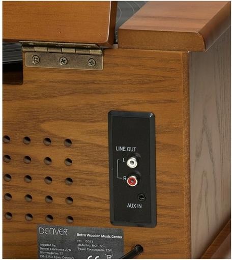 Actual product image Denver MCR 50 (Manual)