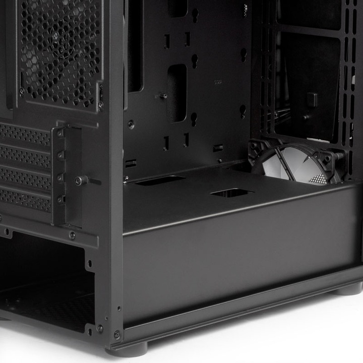 Image du produit Silverstone Fara V1M Pro Boîtier Micro-ATX, ARGB, verre trempé (mATX, Mini-ITX)