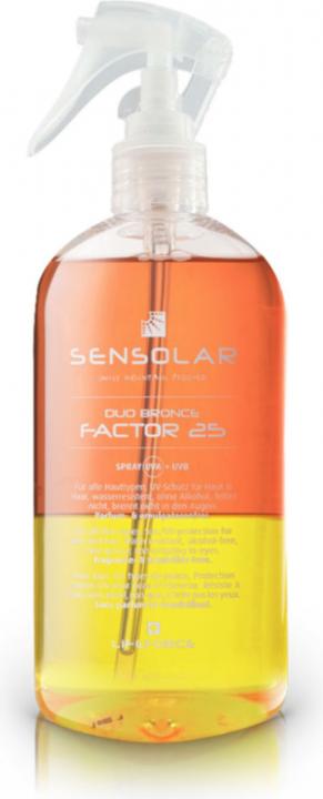 Actual product image Sensolar Sunscreen (Sun spray, SPF 25, 400 ml)