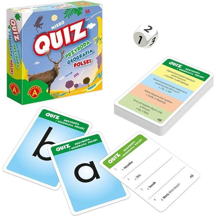 Alexander Argento Quiz Natur Und Geographie Polens Silber Alex (Polacco, 2 - 3 Giocatori)