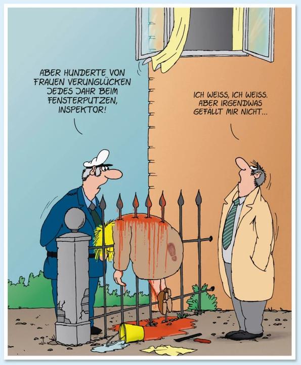 Actual product image Uli Stein Cartoon-Geschenke: Aufmachen, Polizei! (German, Uli Stone, 2022)