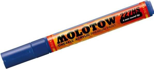 Produktbild Molotow Filzstift One4all 227HS true blue 204 (Echtblau, 4 mm, 1 x)