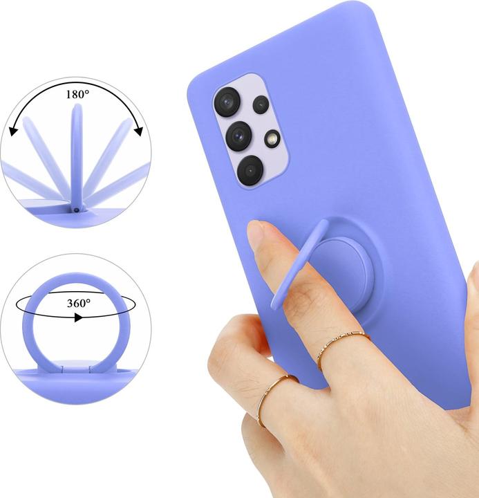 Image du produit Cadorabo TPU Liquid Ring Silicone Case Cover (Samsung Galaxy A33 5G)