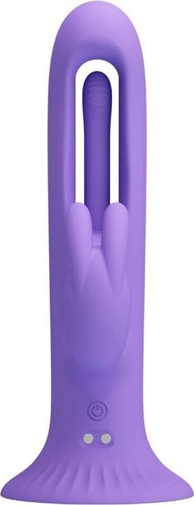 Actual product image Pretty Love - Killmoulis Rabbit Vibrator 12 Vibrationsmodi Lila