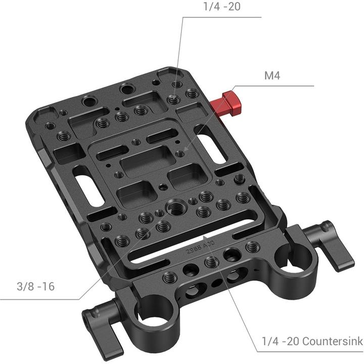 Immagine prodotto SmallRig V Mount Battery Plate (Accessori video vari)