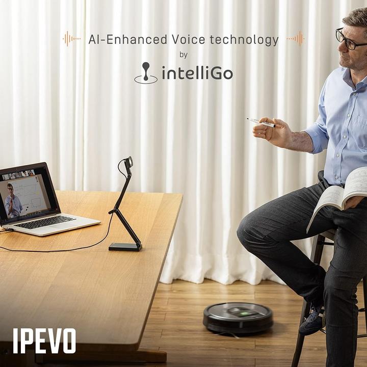 Image du produit Ipevo DOK V4K Pro USB Ultra HD 8MP Micro lumière (4K)