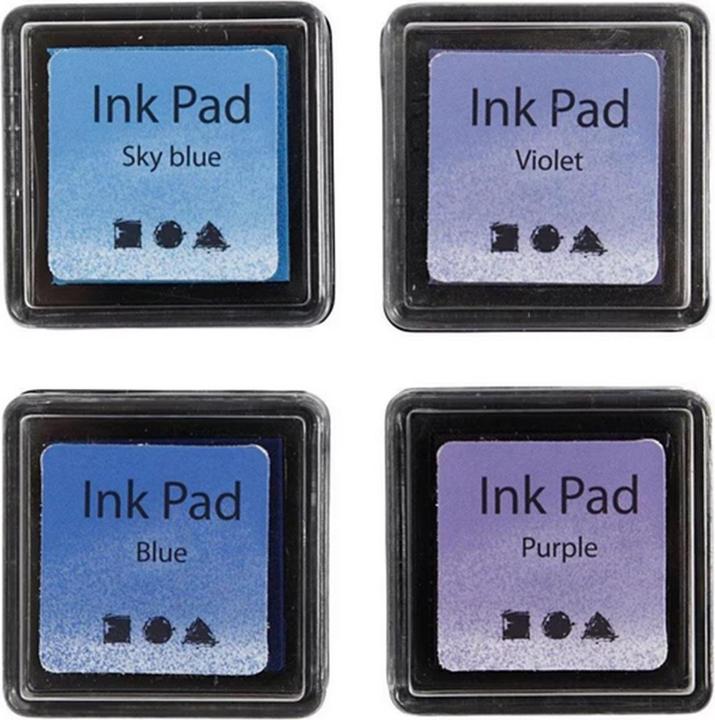 Blau, Flieder, Violett, Himmelblau