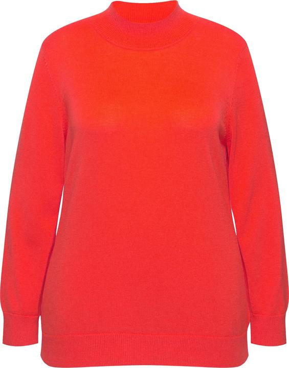 Immagine prodotto Ulla Popken Maglione con lana e seta, collo alto e maniche lunghe (50, 52)