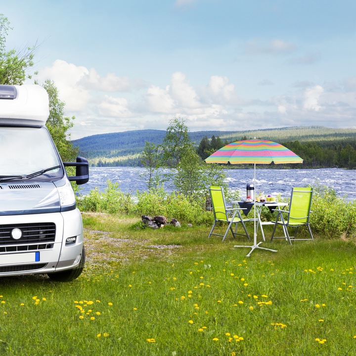Produktbild Relaxdays Strandschirm (1.70 m)