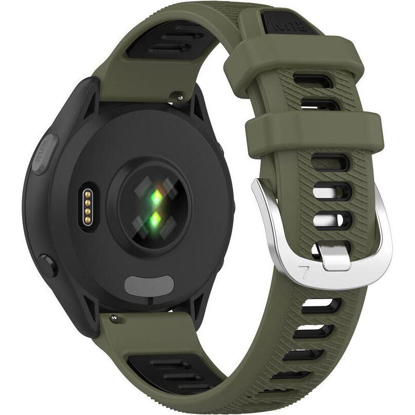 Thumbnail - Strap-it Sport Schnallenarmband (Silikon), Uhrenarmband, Grün