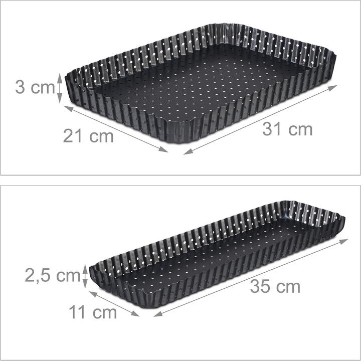 Actual product image Relaxdays tart forms