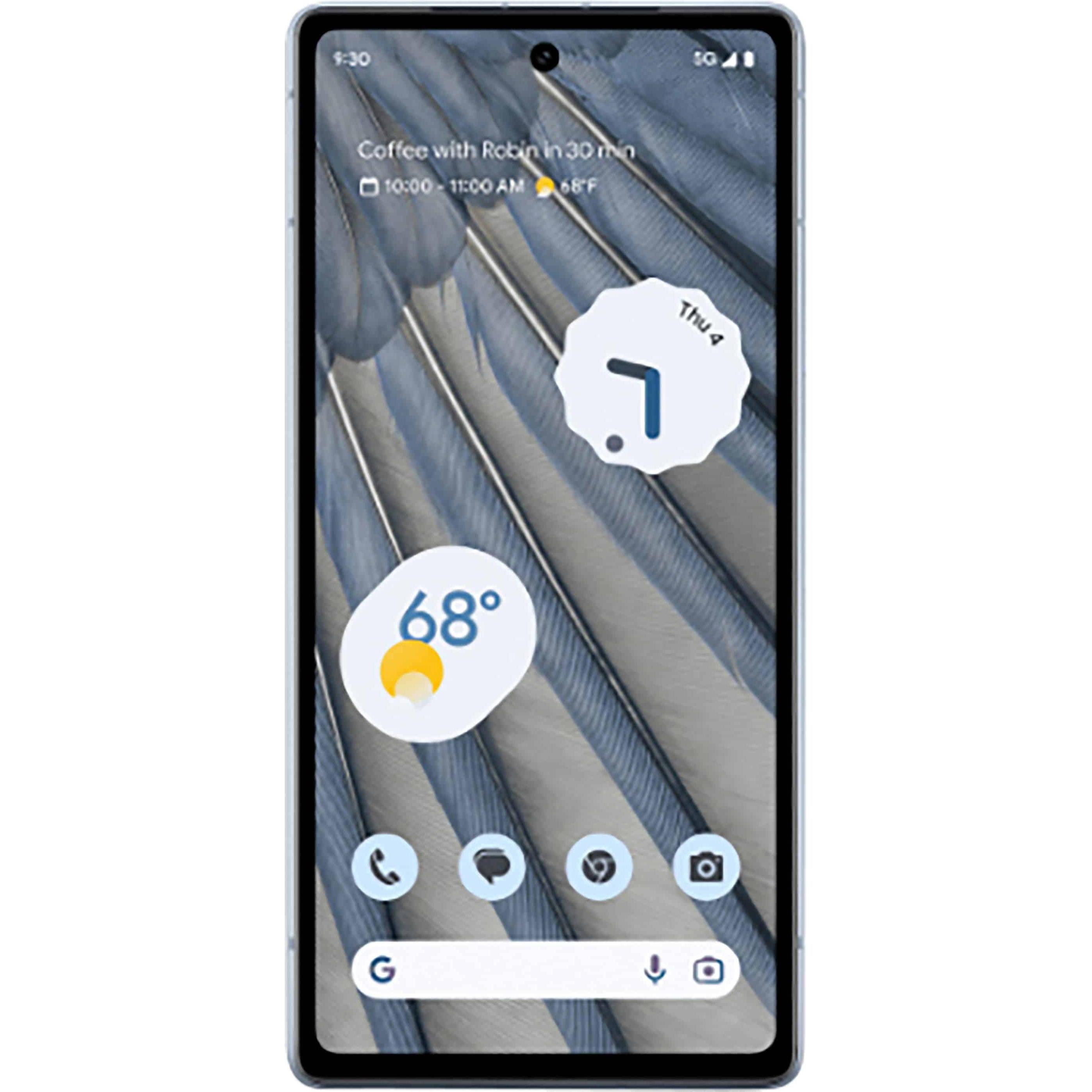 Thumbnail - Google Pixel 7a (128 GB, Sea, 6.10", SIM + eSIM, 64 Mpx, 5G), Smartphone, Blau