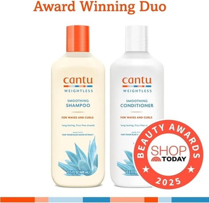 Actual product image Cantu Weightless Smoothing Shampoo 400ml (Liquid shampoo, 400 ml)