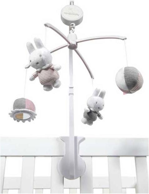 Image du produit Nijntje Mobile musical Miffy Bébé rose