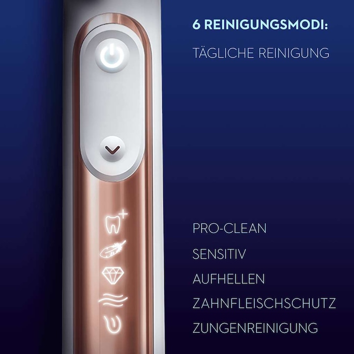 Actual product image Oral-B Genius X Luxe Edition with artificial intelligence (Oscillating toothbrush)