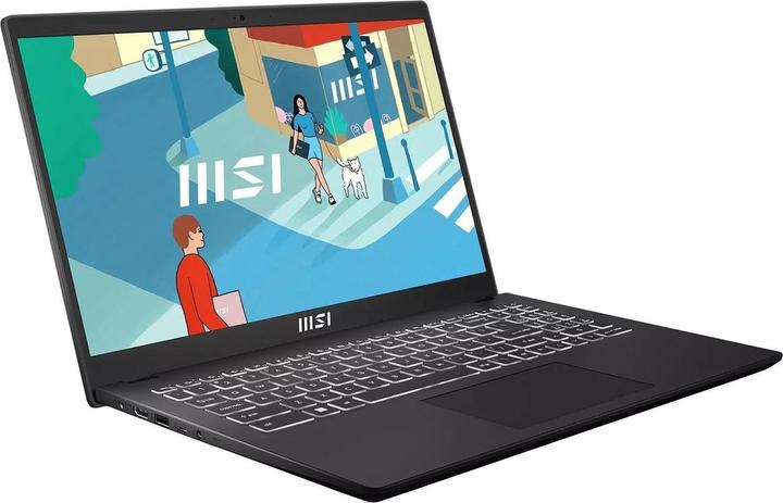 Produktbild MSI Modern 15 B12MO-851 15.6" FHD i5-1235U/16GB/512GB/Iris W11H (15.60", 512 GB, 16 GB, DE)