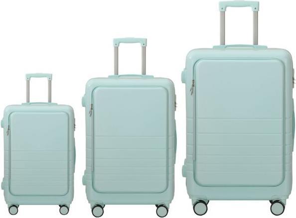 Actual product image Vedia Kofferset «Tokyo», 3-teilig, mit Aussenfach und 360º-Doppelrollen