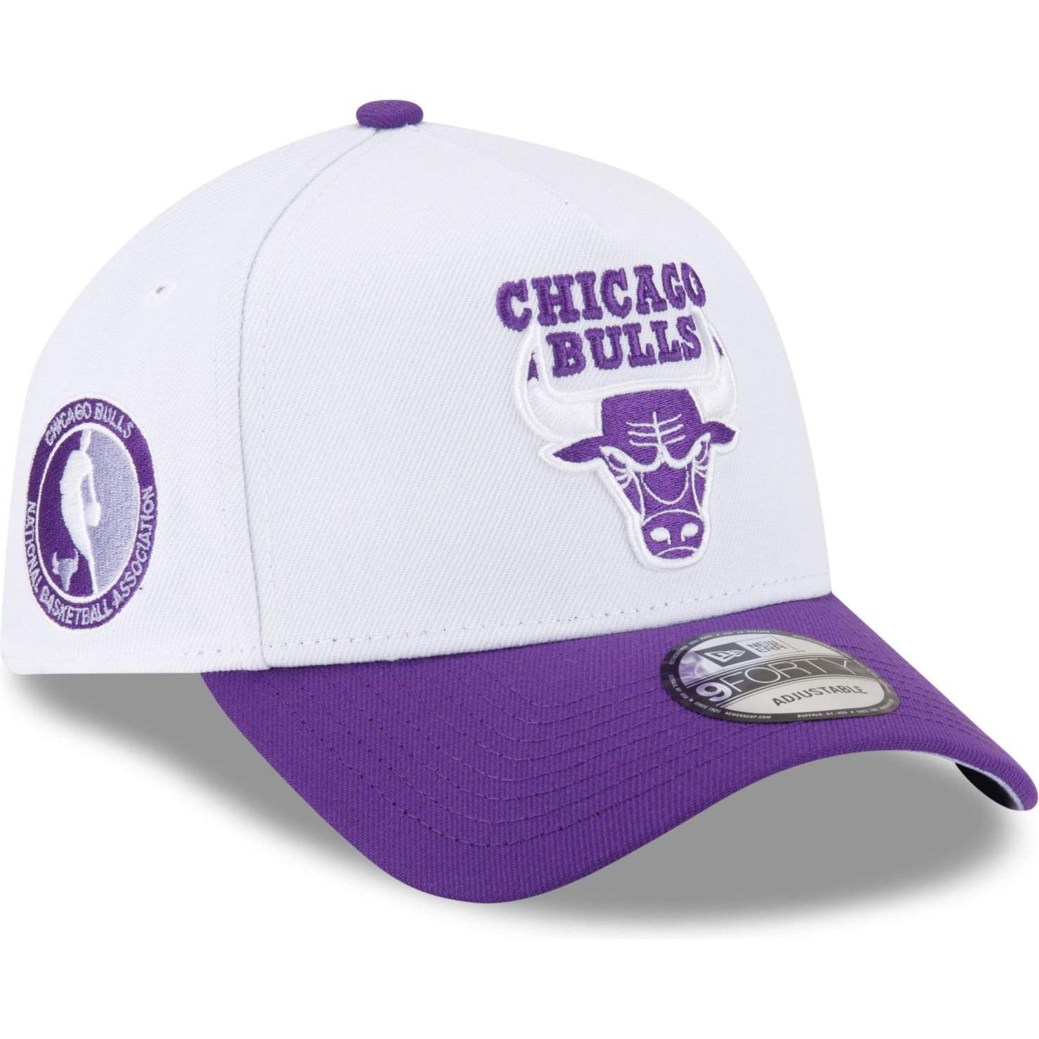 Thumbnail - New Era, Herren, Cap, 9Forty A-Frame Snapback Cap - Chicago Bulls Weiss, Weiss