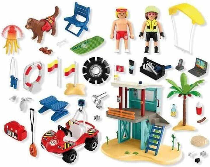 Produktbild Playmobil Rettungsturm mit Beach buggy (71903, Playmobil My Life)