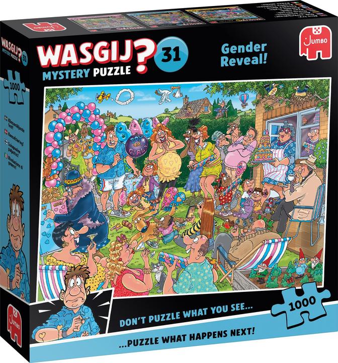 Produktbild Jumbo Puzzle Wasgij Mystery 31 Titel Tbd (1000) (1000 Teile)