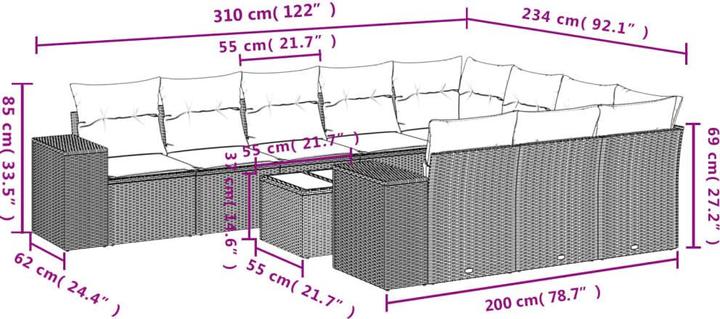 Produktbild vidaXL Gael