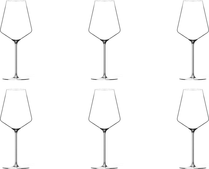 Immagine prodotto Lehmann Set di 6 bicchieri universali in vetro soffiato a bocca F. Sommier Psyche (58 cl, 6 Occhiali, Set di bicchieri da vino)