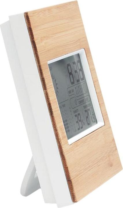 Actual product image MidOcean Bamboo Digital Desk Clock