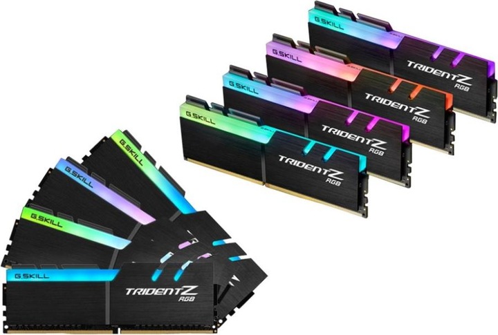 Produktbild G.Skill Trident Z RGB (8 x 32GB, 3200 MHz, DDR4-RAM, DIMM)
