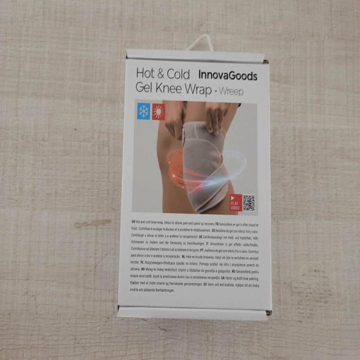 Immagine prodotto InnovaGoods Supporto per le ginocchia con cuscinetto in gel caldo e freddo (Taglia unica)