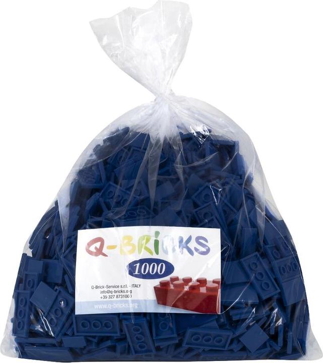 Produktbild Q-Bricks Bausteine Fliesen Saphirblau