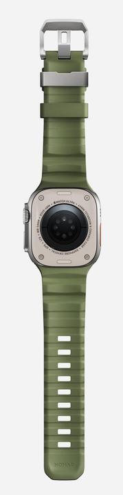 Actual product image Nomad Rocky Point Band (46 mm, Fluoroelastomer FKM, Leather, Titanium, Tyres)