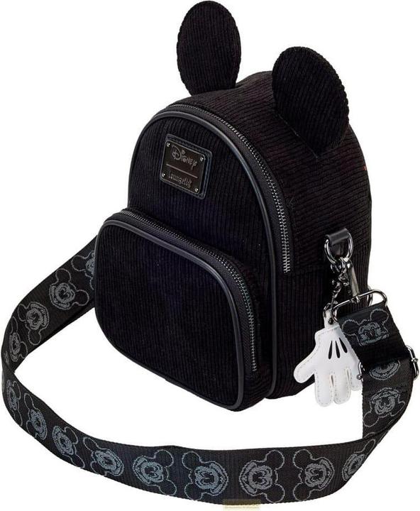Immagine prodotto Loungefly Mickey Corduroy Convertible Bag, Black