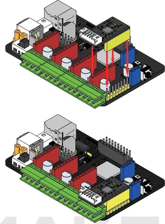 Image du produit Makeblock MegaPi Pro Encoder/DC Motor Driver V1