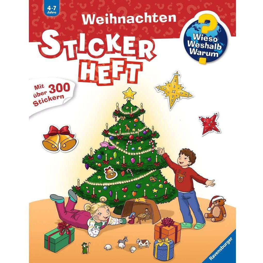Ravensburger, Sticker, Wieso? Weshalb? Warum? Stickerheft: Weihnachten
