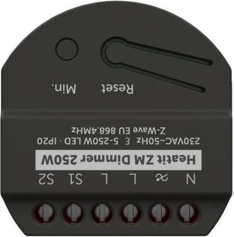 Actual product image Heatit HEAE1444449 - ZM Dimmer 250W 800 series (Dimming actuator)