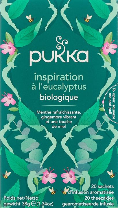 Produktbild Pukka Inspiration à l'eucalyptus Tees (79 g)