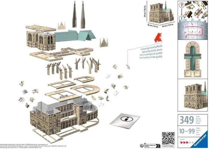 Immagine prodotto Ravensburger Notre Dame (324 pezzi)