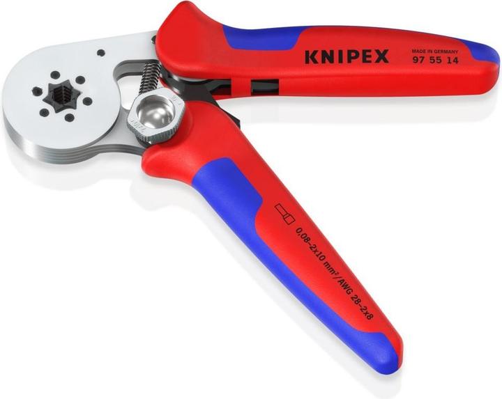 Produktbild Knipex Selbsteinstellende Crimpzange für Aderendhülsen (180 mm)