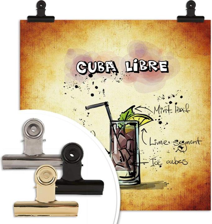 Immagine prodotto Trenddeko Cuba Libre - Ricetta (30 x 30 cm)