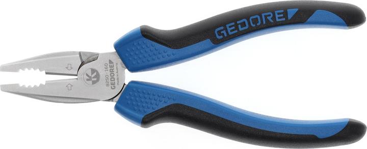 Produktbild Gedore 8250-160 JC Kraft-Kombinationszange 160 mm 2K-Griff (160 mm)