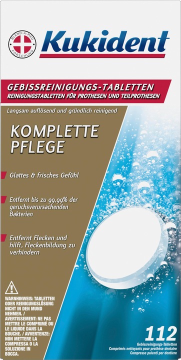 Kukident Cleaning tablets