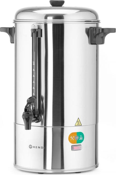Actual product image Hendi Coffee percolator single-walled 16 l stainless steel 230V 15
