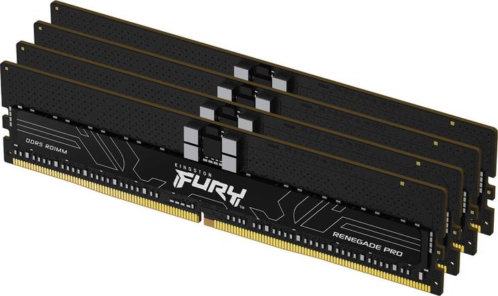 Actual product image Kingston Fury Renegade Pro EXPO 128GB Kit (8 x 16GB), DDR5, 5600MT/s, CL28, Overclockable, ECC, AMD EXPO, RDI (8 x 16GB, 5600 MHz, DDR5 RAM, R-DIMM)
