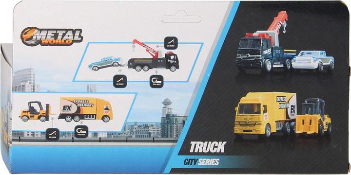 Actual product image Toi-Toys Tow truck with metal friction and car