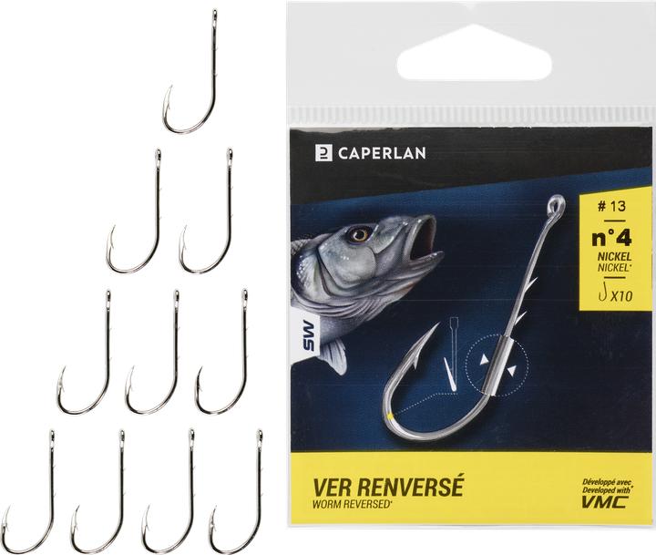 Actual product image Caperlan new nickel worm 325856