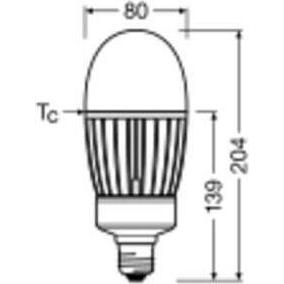 Thumbnail - Ledvance, Leuchtmittel, HQL LED P 6000LM 41W 840 E27 (E27, 41 W, 6000 lm, 1 x, D)