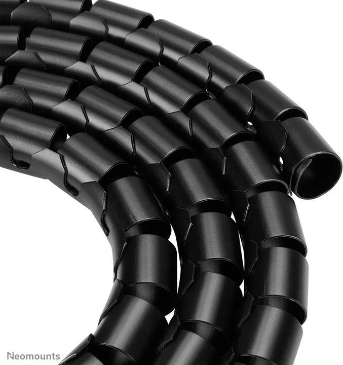 Produktbild Neomounts Kabelspirale 1-3 Kabel schwarz/universal/15mm Durchmesser (Kabelspiralschlauch, 200 cm)