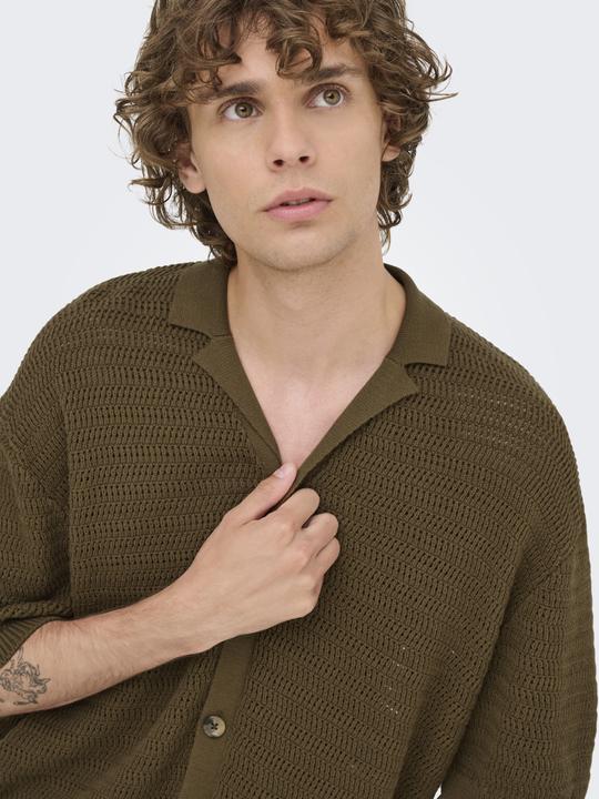 Immagine prodotto Only & Sons ONSTHIAGO Gestricktes Polo-Hemd Polo (S)
