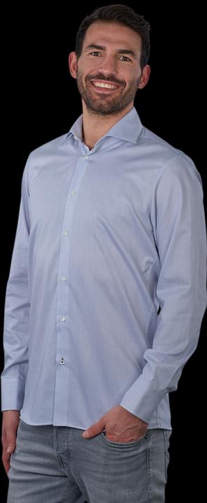 Produktbild The Basics Hemd Modern Fit Hai bügelleicht white mid (L)