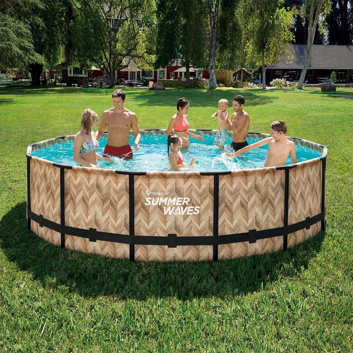 Produktbild Summer Waves Schwimmbad (427 x 107 cm)